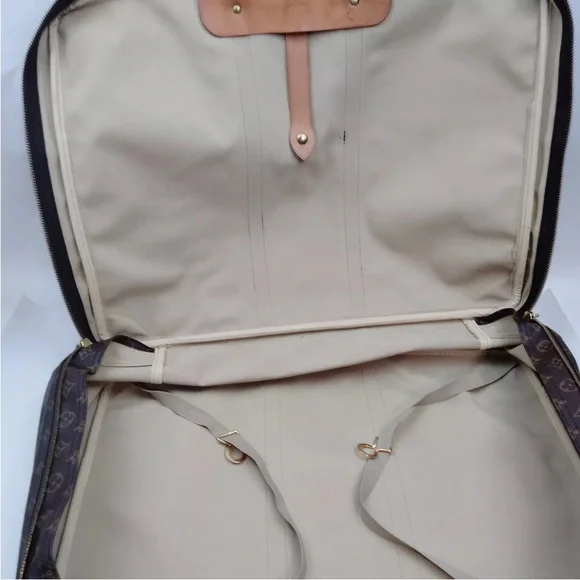 Louis Vuitton Travel Bag Sirius 55 Brown Monogram with Lock & Key - Picture 9 of 15